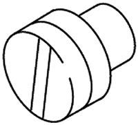 KOHLER K-32132 Screw .375-24Unf-2A X.375