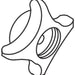 KOHLER K-33237 Dynamic 4 Arm Handle