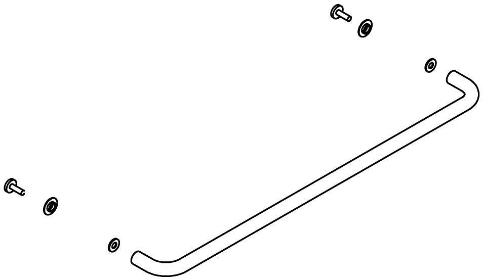 Sterling 1217674-03-S Towel Bar Assembly 18 STRAIGHT/BAGGED