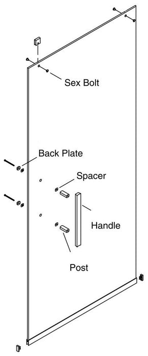 Sterling 1219181-DR-GC05 Assembly, Bypass Panel Left