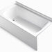 Sterling 71171112-LNR-0 ENSEMBLE™ 30” Bath, Above-Floor Drain, Left-Hand Drain, Liner