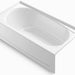 Sterling 71341122-LNR-0 PERFORMA™ 2 Above-Floor Drain Bath, Right Outlet, Line