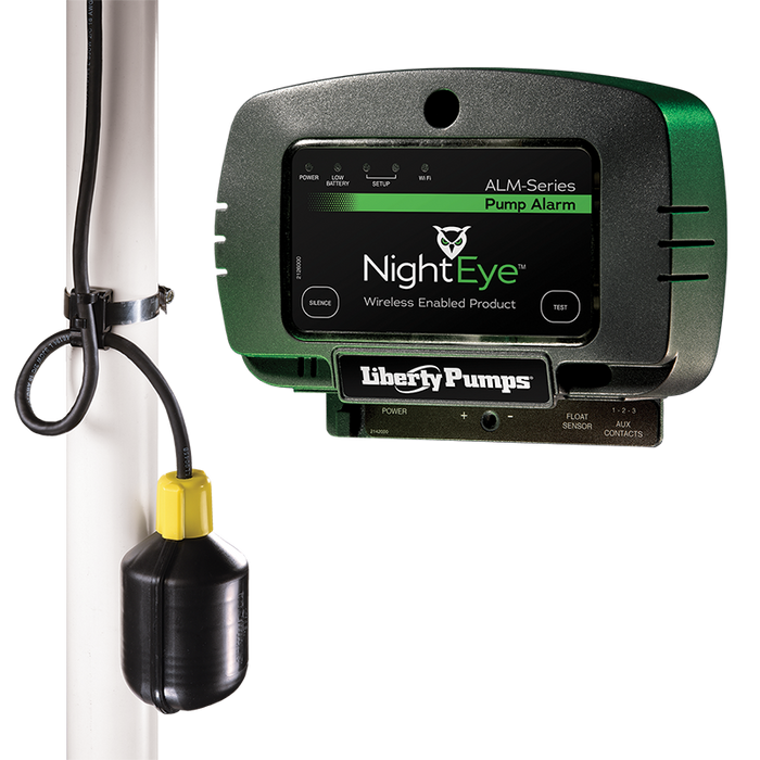 Liberty ALM-2-EYE Wireless Enabled Pump Alarm | NightEye