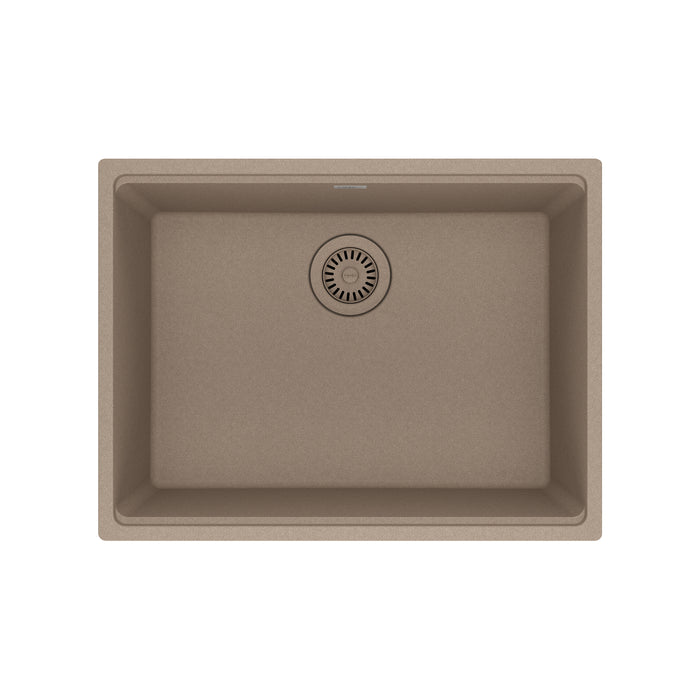 Franke Maris MAG11023 Undermount Single Bowl 25 x 18.94 in Granite Kitchen Sink - Oyster