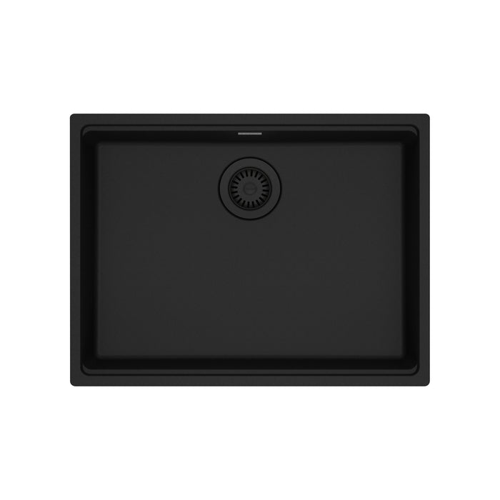 Franke Maris MAG11023ADA Undermount Single Bowl 25 x 18.94 in Granite Kitchen Sink - Matte Black