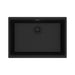 Franke Maris Undermount Single Bowl 27 x 19 in Granite Kitchen Sink - Onyx