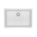 Franke Maris Undermount Single Bowl 27 x 19 in Granite Kitchen Sink - Polar White