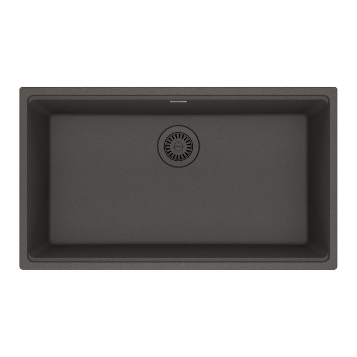 Franke Maris Undermount Single Bowl 31 x 17.81 in Granite Kitchen Sink - Slate Grey
