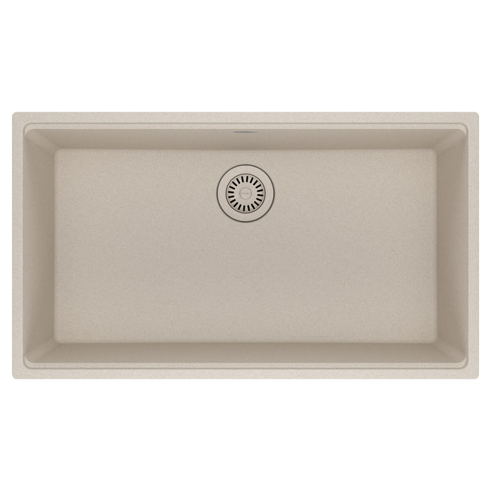 Franke Maris Undermount Single Bowl 33 x 18.94 in Granite Kitchen Sink - Champagne