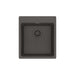 Franke Maris Dual Mount Single Bowl 17.31 x 19.69 in Granite Kitchen Sink - Slate Grey