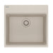 Franke Maris Dual Mount Single Bowl 20 x 15.56 in Granite Kitchen Sink - Champagne