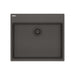 Franke Maris MAG61023ADA Dual Mount Single Bowl 25 x 22 in Granite Kitchen Sink - Slate Grey