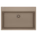 Franke Maris MAG61031 Dual Mount Single Bowl 33 x 22 in Granite Kitchen Sink - Oyster