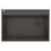 Franke Maris MAG61031OW Dual Mount Single Bowl 33 x 22 in Granite Kitchen Sink - Slate Grey