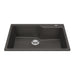 Kindred Granite Series Drop-In Single Bowl 30.7 x 19.69 in Granite Kitchen Sink - Slate Grey