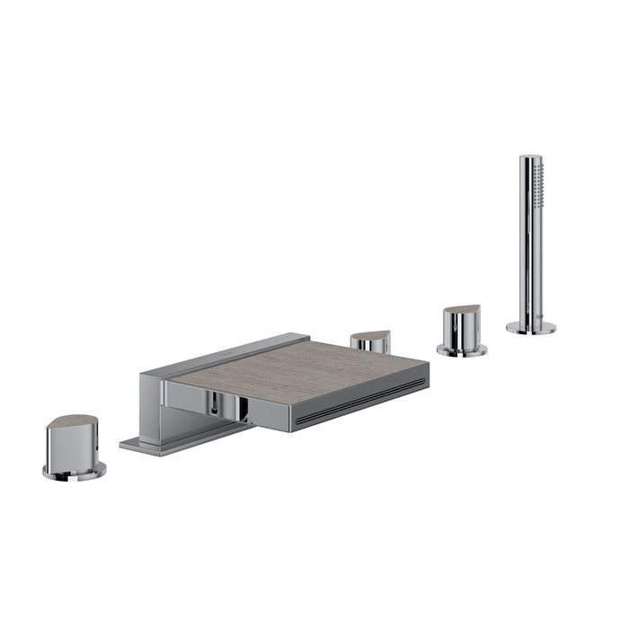 ROHL MI05D5 Miscelo 5-Hole Deck Mount Tub Filler