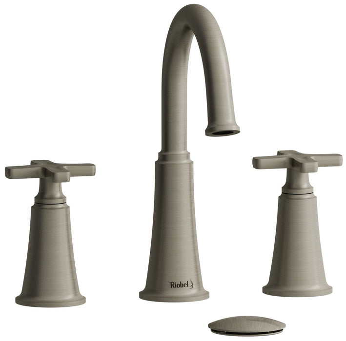 Riobel MMRD12 Momenti 4-Hole Deck Mount Tub Filler with C-Spout