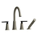 Riobel MMRD12 Momenti 4-Hole Deck Mount Tub Filler with C-Spout
