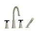 Riobel MMRD12 Momenti 4-Hole Deck Mount Tub Filler with C-Spout