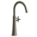 Riobel MMRDL01 Momenti Single Handle Tall Lavatory Faucet with C-Spout