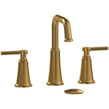 Riobel MMSQ08 Momenti Widespread Lavatory Faucet with U-Spout