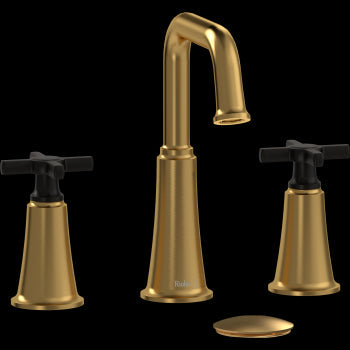 Riobel MMSQ08 Momenti Widespread Lavatory Faucet with U-Spout