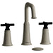 Riobel MMSQ08 Momenti Widespread Lavatory Faucet with U-Spout