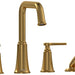Riobel MMSQ12 Momenti 4-Hole Deck Mount Tub Filler with U-Spout