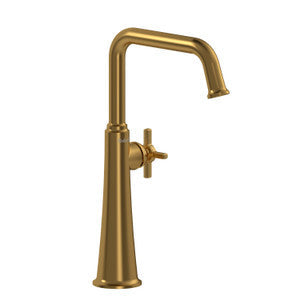 Riobel MMSQL01 Momenti Single Handle Tall Lavatory Faucet with U-Spout