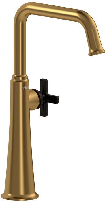 Riobel MMSQL01 Momenti Single Handle Tall Lavatory Faucet with U-Spout