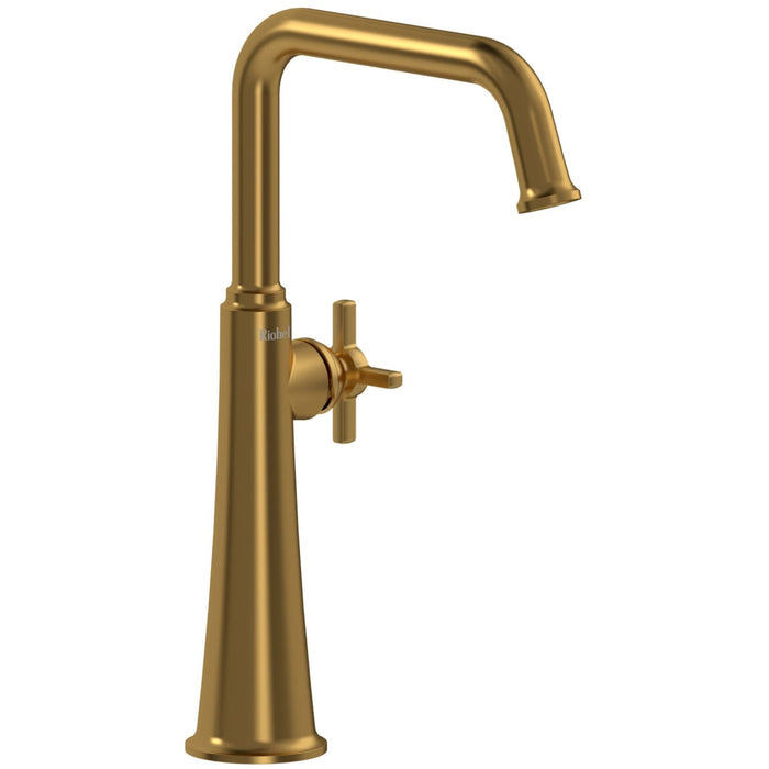 Riobel MMSQL01 Momenti Single Handle Tall Lavatory Faucet with U-Spout