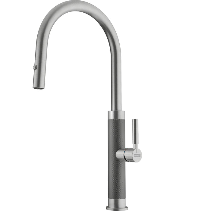 Franke Mythos Masterpiece Single Handle Pull-Down Kitchen Faucet - Stainless Steel
