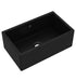 Shaws MS3018 30" Shaker Single Bowl Farmhouse Apron Front Fireclay Kitchen Sink