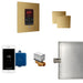 Mr. Steam MSBUTLERXSQ-RAW MS Butler® Max Square Unfinished Brass