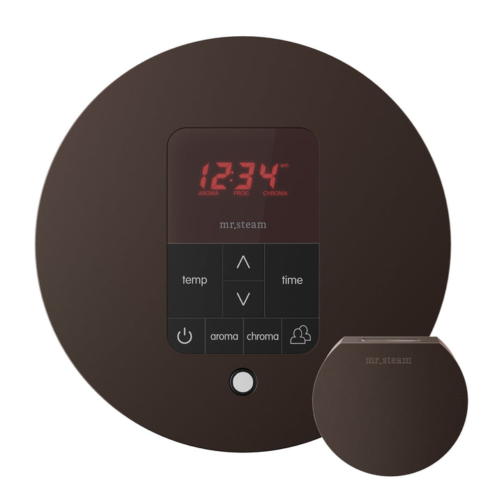 Mr. Steam MSITPLUSRD-ORB iTempoPlus® Round in Oil Rubbed Bronze