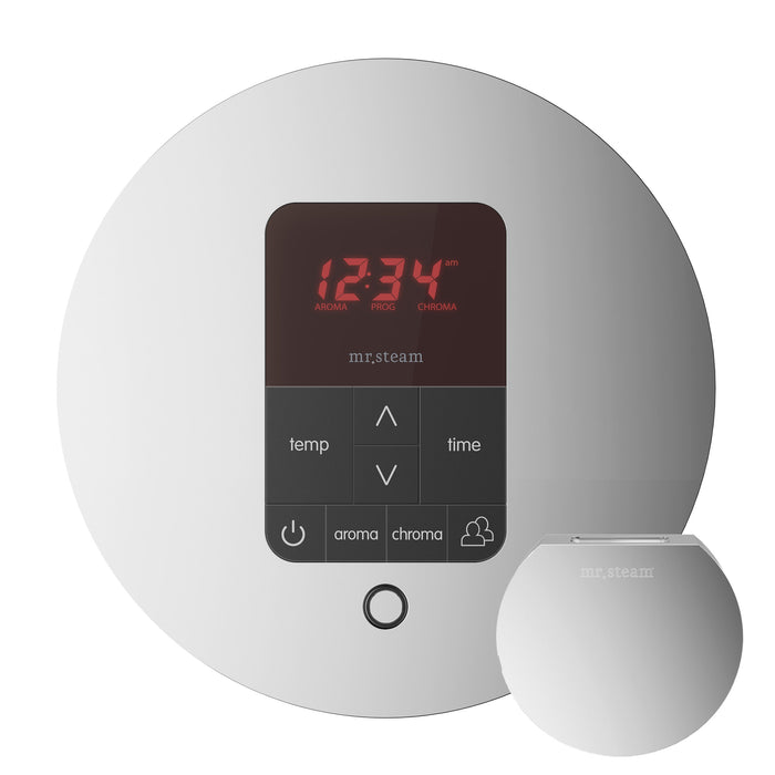 Mr. Steam MSITPLUSRD-PC iTempoPlus® Round inpolishdchrome