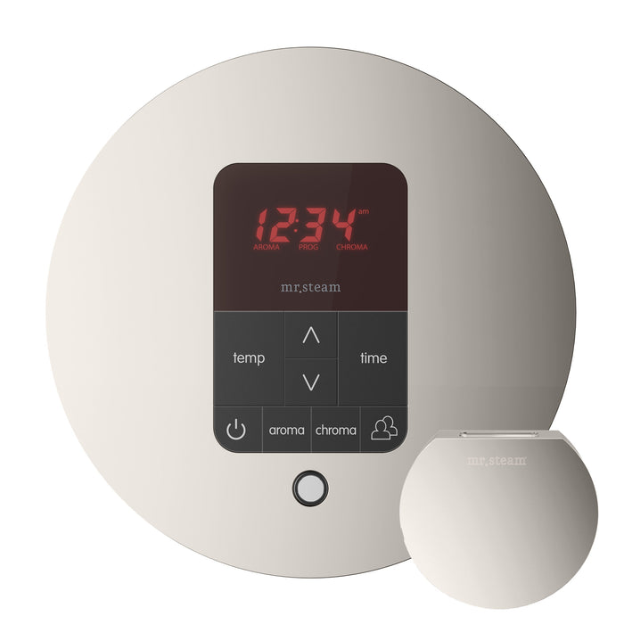 Mr. Steam MSITPLUSRD-PN iTempoPlus® Round inpolishdnickel