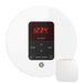 Mr. Steam MSITPLUSRD-WH iTempoPlus® Round in White