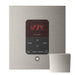 Mr. Steam MSITPLUSSQ-BN iTempoPlus® Square in Brushed Nickel