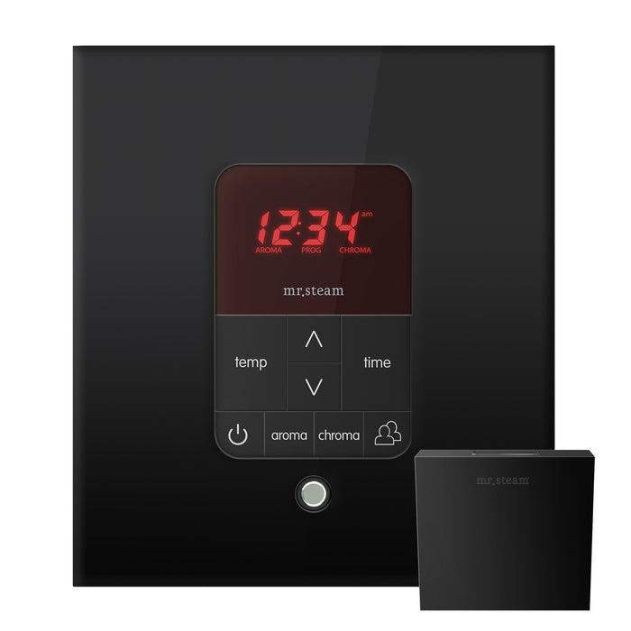 Mr. Steam MSITPLUSSQ-MB iTempoPlus® Square in Matte Black