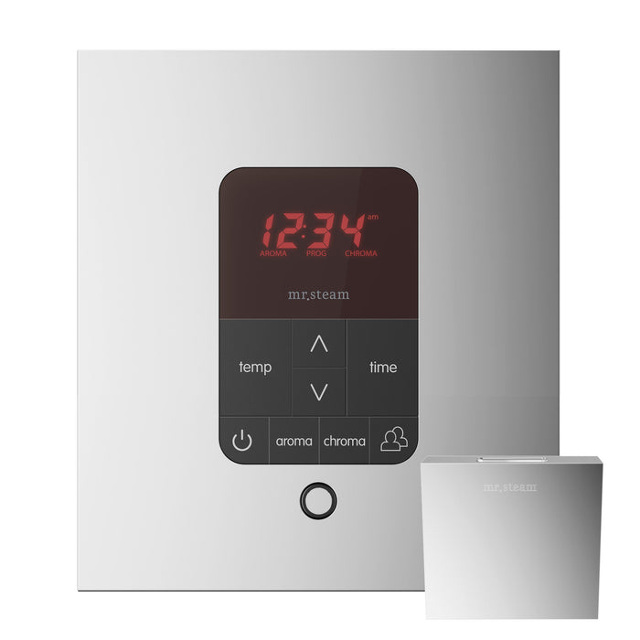 Mr. Steam MSITPLUSSQ-PC iTempoPlus® Square in Polished Chrome