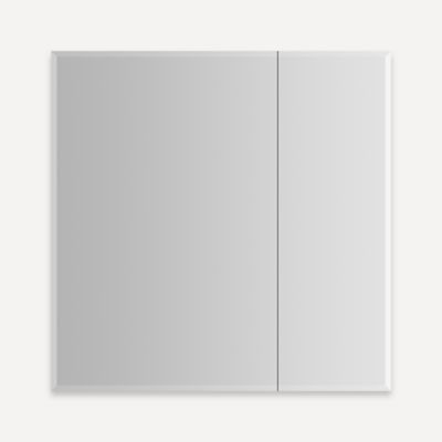 Robern M Reserve M Series Reserve Cabinet, 30" × 30" × 4", Double Door, Bevel Edge, Electric+ Upgrade
