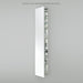M Series 19-1/4" x 70" x 6" full length cabinet with bevel edge, left hinge and electric