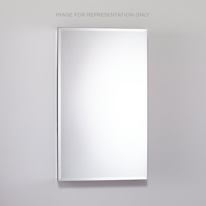 M Series 23-1/4" x 30" x 4" flat top cabinet with bevel edge and left hinge