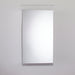 M Series 23-1/4" x 39-3/8" x 6" flat top cabinet with polished edge and right hinge