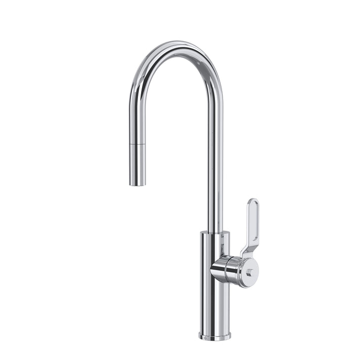 ROHL MY65D1 Myrina Pull-Down Bar/Food Prep Kitchen Faucet with C-Spout