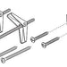 Brizo Levoir RP100215 Mounting Hardware Kit