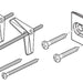 Brizo Frank Lloyd Wright RP101809 Mounting Hardware