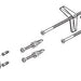 Brizo RP90559 Mounting Hardware - Litze Tissue Holder