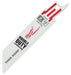 Milwaukee 48-00-5189 12" | 18-TPI SAWZALL Blades (Pack of 5)